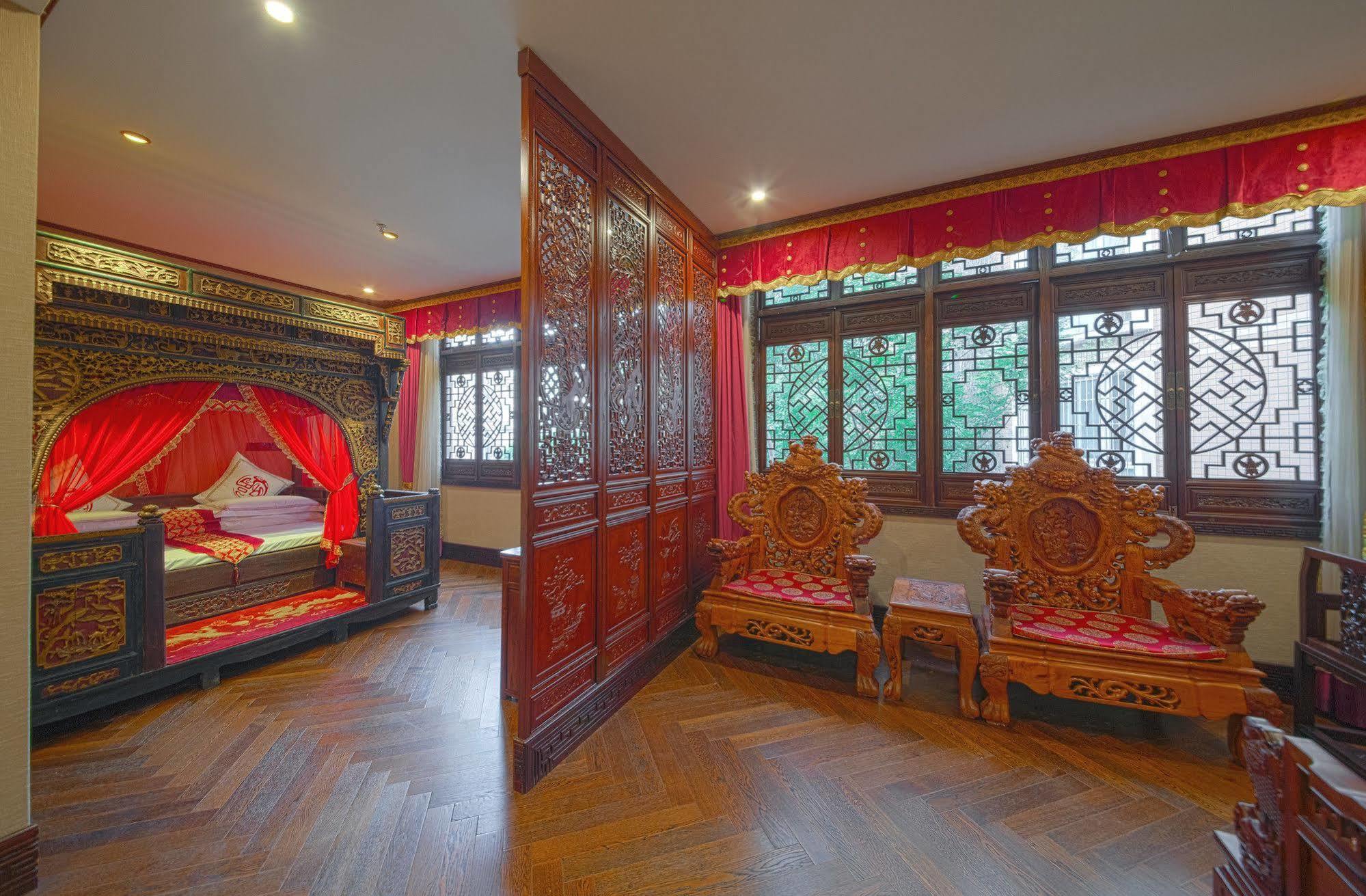Han Dynasty Boutique Hotel Čcheng-tu Exteriér fotografie