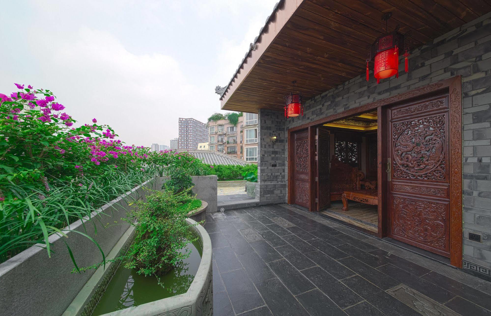 Han Dynasty Boutique Hotel Čcheng-tu Exteriér fotografie