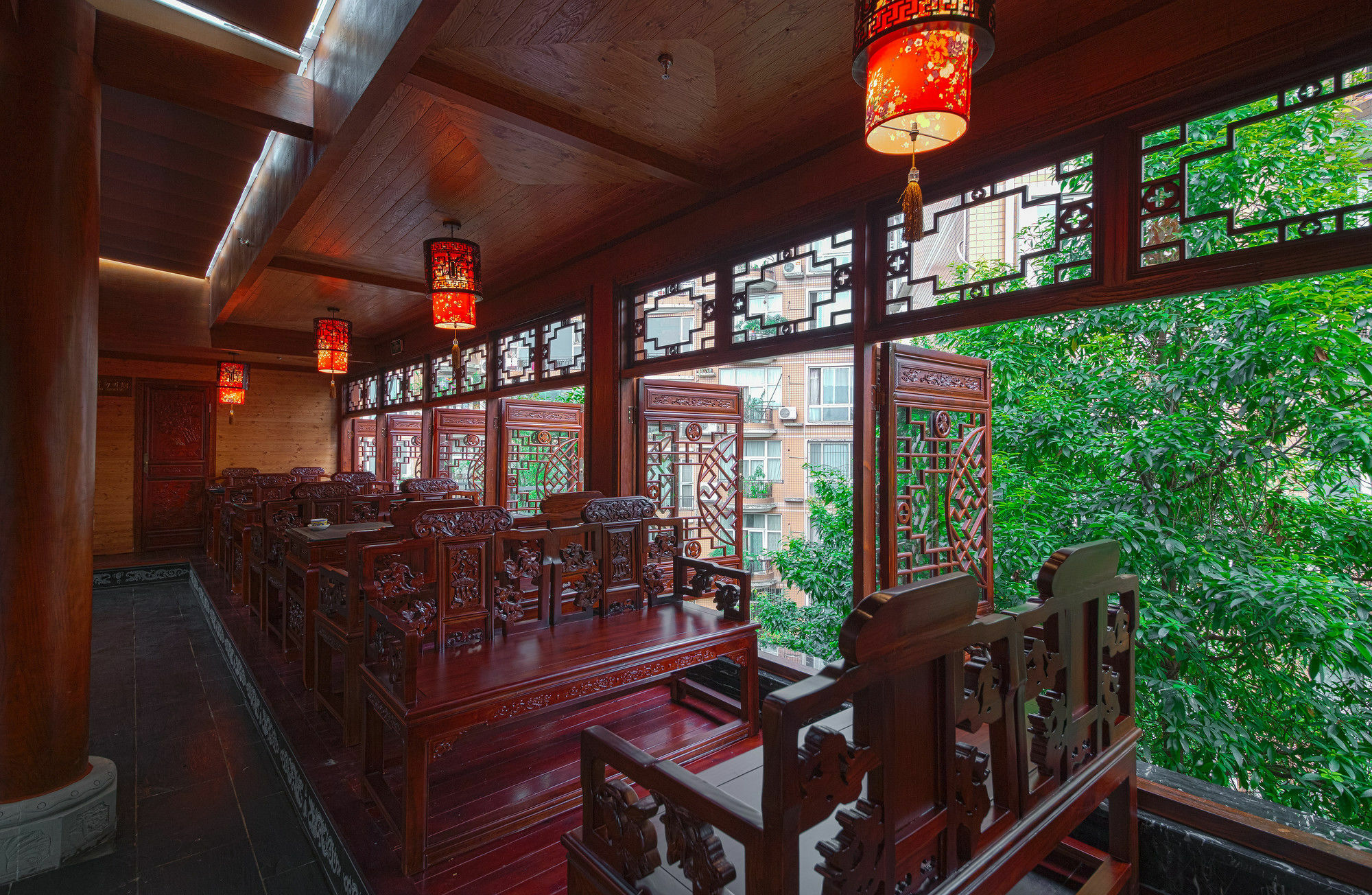 Han Dynasty Boutique Hotel Čcheng-tu Exteriér fotografie
